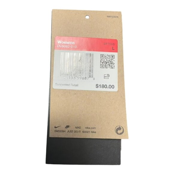 Nike Circa 96 Women's Black Hooded Jacket (NWT) LARGE - Picture 6 of 6